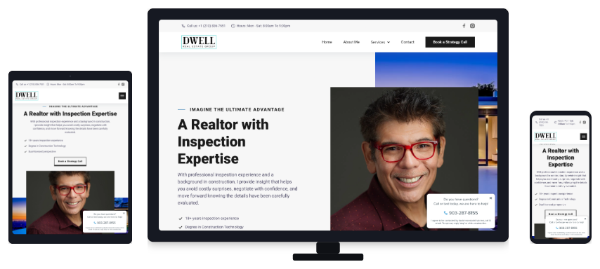 David Inspector website preview
